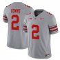 Caleb Downs  #2 Ohio State Buckeyes Heritage Stripe 2026-2026 Vapor Limited Stitched Gray
