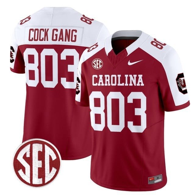 Cock Gang  #806 South Carolina Gamecocks 1980 Throwback Rebrand 2026 Garnet Alternate