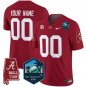 Custom Alabama Crimson Tide  2026 ReliaQuest Bowl Patch Vapor Stitched Crimson