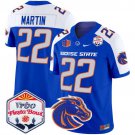 Doug Martin  #22 Boise State Broncos 2026 The Fiesta Bowl Patch Stitched Royal Alternate