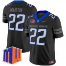 Doug Martin  #22 Boise State Broncos 2026 Vapor Limited Black - All Stitched