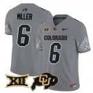 Drelon Miller  #6 Colorado Buffaloes 2026 Vapor Football Limited Gray V2 - All Stitched
