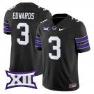 Dylan Edwards  #3 Kansas State Wildcats 2026 Vapor Football Limited Stitched Black