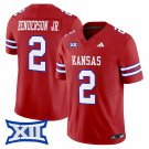 Emmanuel Henderson Jr  #2 Kansas Jayhawks 2026 Limited Stitched Red