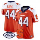 Ernie Davis  #44 Syracuse Orange 2026 Vapor Limited Orange Alternate - All stitched