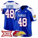 Gale Sayers  #48 Kansas Jayhawks 2026 Vapor Limited Stitched Royal Alternate
