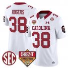 George Rogers  #38 South Carolina Gamecocks 1980 Throwback Cheez-It Citrus Bowl White