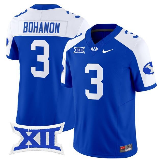Gerry Bohanon  #3 BYU Cougars 2026 Vapor Football Limited Royal Alternate - All Stitched