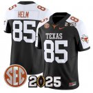 Gunnar Helm  #85 Texas Longhorns 2026 CFP Final Patch Black Alternate