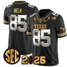 Gunnar Helm  #85 Texas Longhorns 2026 CFP Final Patch Black Limited