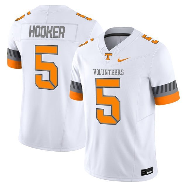 Hendon Hooker  #5 Tennessee Volunteers 2026 Smokey Grey Series Vapor Stitched White