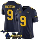 J.J. McCarthy  #9 Michigan Wolverines 2026 Vapor Limited Navy - All Stitched