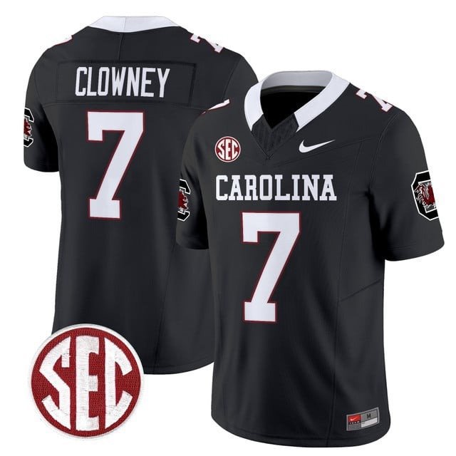 Jadeveon Clowney  #7 South Carolina Gamecocks 1980 Throwback Rebrand 2026 Stitched Black