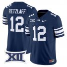 Jake Retzlaff  #12 BYU Cougars 2026 Vapor Football Limited Navy - All Stitched