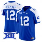 Jake Retzlaff  #12 BYU Cougars 2026 Vapor Football Limited Royal Alternate - All Stitched
