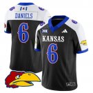 Jalon Daniels  #6 Kansas Jayhawks Football 2026 Limited Black Alternate - All Stitched