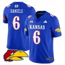 Jalon Daniels  #6 Kansas Jayhawks Football 2026 Limited Royal - All Stitched
