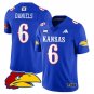 Jalon Daniels  #6 Kansas Jayhawks Football 2026 Limited Royal - All Stitched