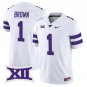 Jayce Brown  #1 Kansas State Wildcats 2026 Vapor Football Limited Stitched White