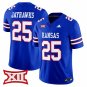 Jayhawks  #25 Kansas Jayhawks 2026 Vapor Limited Stitched Royal