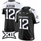 Jaylon Jackson  #12 Iowa State Cyclones 2026 Vapor Limited Football Stitched Black Alternate