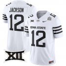 Jaylon Jackson  #12 Iowa State Cyclones 2026 Vapor Limited Football Stitched White 2