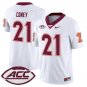 Jeremiah Coney  #21 Virginia Tech Hokies 2026 Vapor Limited White - All Stitched