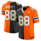 Jeremy Shockey (Saints)  #88 Miami Hurricanes Split Vapor Football Limited V2 - All Stitched