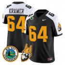 Jerry Kramer  #64 Idaho Vandals 1975 Throwback Limited Stitched Black Alternate