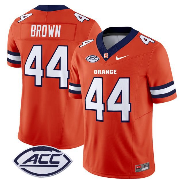 Jim Brown  #44 Syracuse Orange 2026 Vapor Limited Orange - All stitched