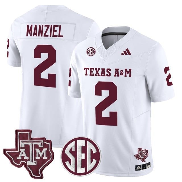 Johnny Manziel  #2 Texas A&M Aggies 2026 Vapor Football Limited White Stitched