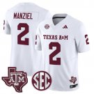 Johnny Manziel  #2 Texas A&M Aggies 2026 Vapor Football Limited White Stitched