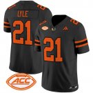Jordan Lyle  #21 Miami Hurricanes 2026 Vapor Football Limited Black - All Stitched