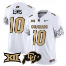 Julian Lewis  #10 Colorado Buffaloes 2026 Vapor Football Limited White V2 - All Stitched