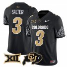 Kaidon Salter  #3 Colorado Buffaloes 2026 Vapor Football Limited Black V2 - All Stitched