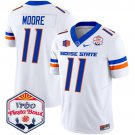 Kellen Moore  #11 Boise State Broncos 2026 The Fiesta Bowl Patch Stitched White