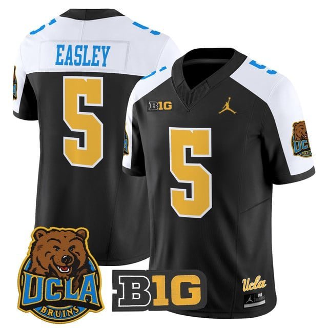 Kenny Easley  #5 UCLA Bruins 2026 Vapor Limited Football All Stitched Black Alternate