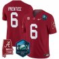 Kobe Prentice  #6 Alabama Crimson Tide 2026 ReliaQuest Bowl Patch Stitched Crimson