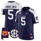 Lambert-Smith  #5 Auburn Tigers Alabama Patch Vapor Stitched Navy Alternate