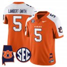 Lambert-Smith  #5 Auburn Tigers Alabama Patch Vapor Stitched Orange Alternate