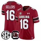 LaNorris Sellers  #16 South Carolina Gamecocks 2026 Stitched Garnet