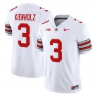 Lincoln Kienholz  #3 Ohio State Buckeyes Heritage Stripe 2026-2026 Vapor Stitched White