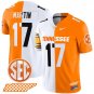 Tee Martin  #17 Tennessee Volunteers Split Vapor Football Stitched