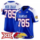 Rock Chalk  #785 Kansas Jayhawks 2026 Vapor Limited Stitched Royal Alternate