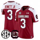 Mazeo Bennett Jr  #3 South Carolina Gamecocks 2026 Stitched Garnet Alternate