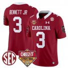 Mazeo Bennett Jr.  #3 South Carolina Gamecocks 1980 Throwback Cheez-It Citrus Bowl Garnet