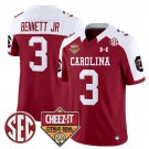 Mazeo Bennett Jr.  3 South Carolina Gamecocks 1980 Throwback Cheez-It Citrus Bowl Garnet Alter