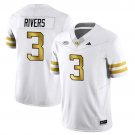 Men  Women  Youth's Eric  Rivers  #3 Georgia Tech Football 2026 Limited White All Stitched