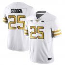 Men  Women  Youth's Georgia  #25 Georgia Tech Football 2026 Limited White - All Stitched