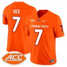 Michael Vick  #7 Virginia Tech Hokies 2026 Vapor Limited Orange - All Stitched